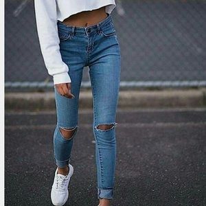 American Eagle Hi Rise Jegging Denim